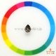天然ゾイサイト 0.79ct 【マルチカラー】 タンザニア