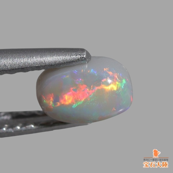 天然オパールキャッツアイ 0.57ct 【レッドキャッツ】 ライトニングリッジ 