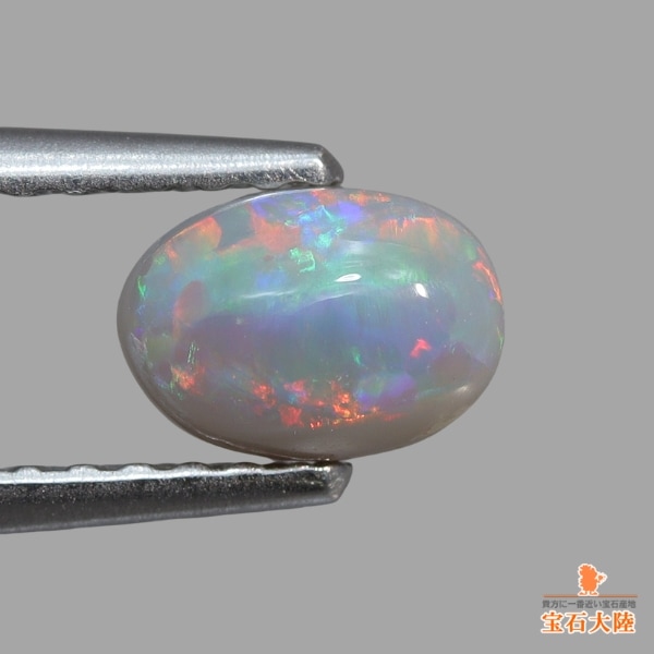 天然オパールキャッツアイ 0.57ct 【レッドキャッツ】 ライトニングリッジ 