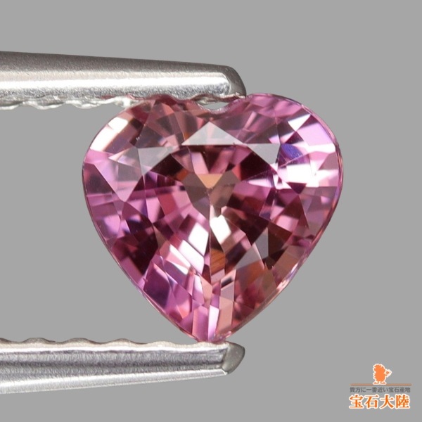 天然サファイア 0.61ct 【非加熱・オールドピンク】 マダガスカル