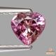 天然サファイア 0.61ct 【非加熱・オールドピンク】 マダガスカル