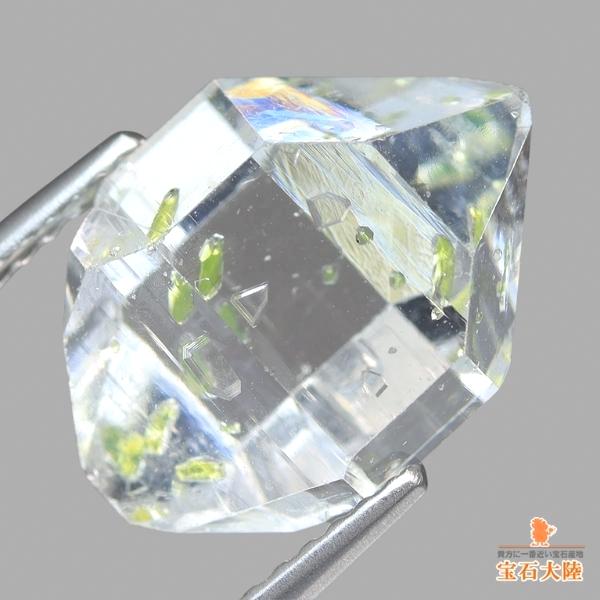 天然オイルインクォーツ 6.67ct 【動く気泡】 ラフ パキスタン