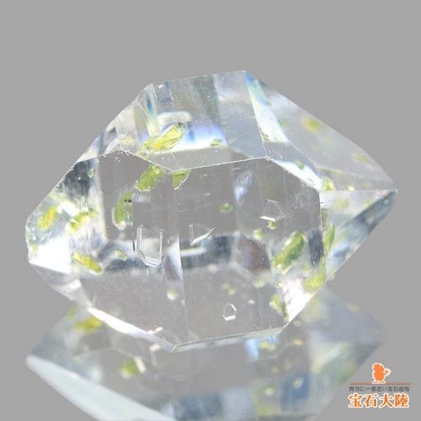 天然オイルインクォーツ 6.67ct 【動く気泡】 ラフ パキスタン
