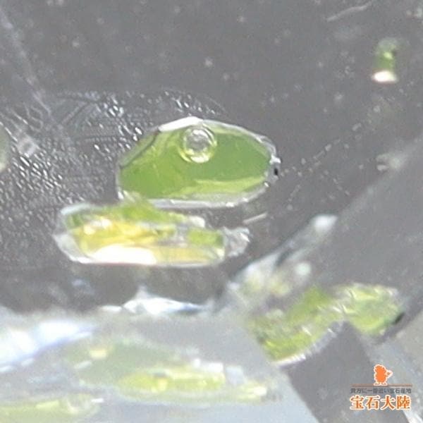 天然オイルインクォーツ 6.67ct 【動く気泡】 ラフ パキスタン