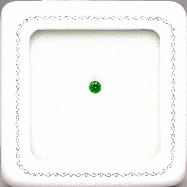 天然石　デマントイドガーネット 天然デマントイドガーネット 0.22ct 【ホーステール