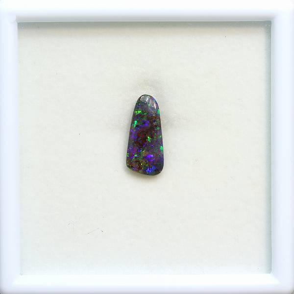 天然ボルダーオパール 2.15ct 【ブルー&グリーン遊色】