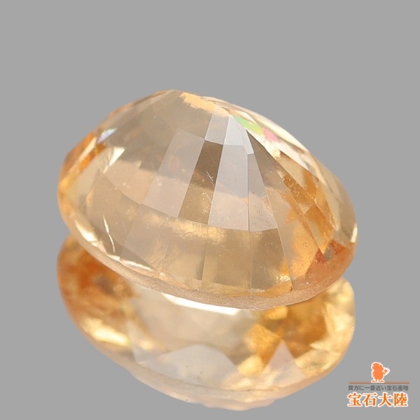 天然ヘソナイトガーネット 1.64ct 【煌めく蜂蜜色】 スリランカ