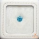 天然ジルコン 2.58ct 【煌めく爽快ブルー】 ラウンド カンボジア