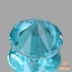 天然ジルコン 2.58ct 【煌めく爽快ブルー】 ラウンド カンボジア