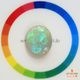 天然オパール 12.15ct 【ブルー&グリーン】ライトニングリッジ