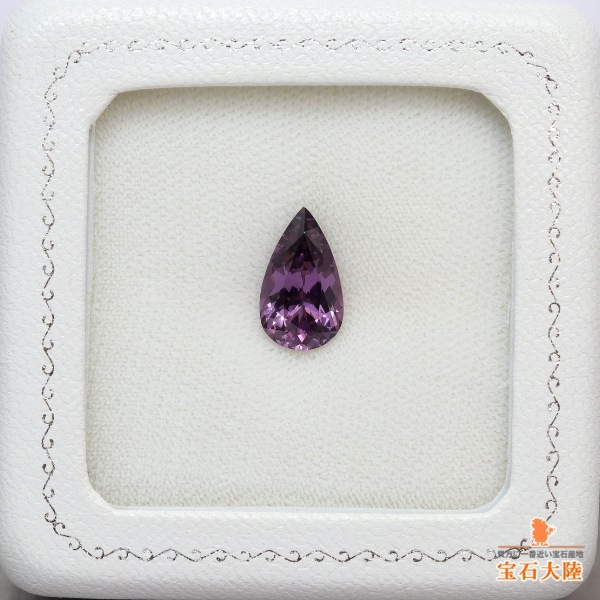 天然スピネル 3.47ct 【美濃色パープル】上質 マダガスカル