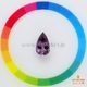 天然スピネル 3.47ct 【美濃色パープル】上質 マダガスカル