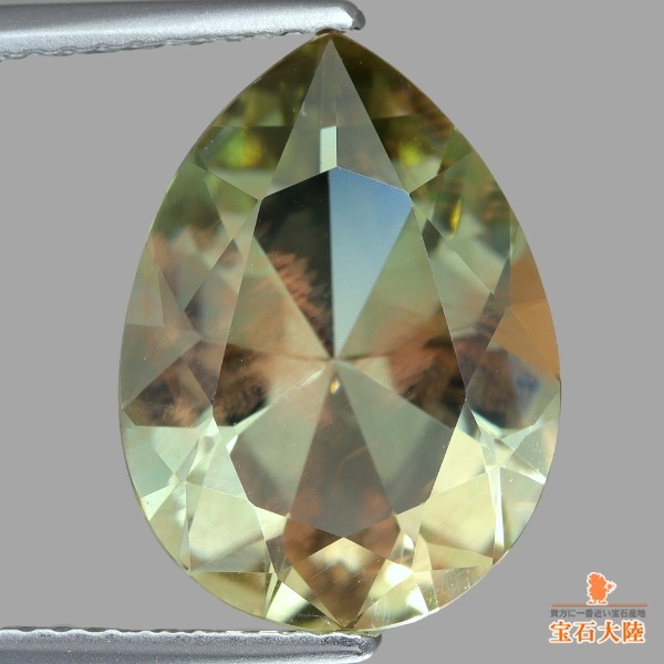 天然オレゴンサンストーン 5.23ct 【ラブラドライト】 ペアシェイプ