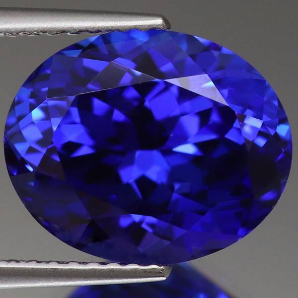 高品質　タンザナイト 天然タンザナイト 6.07ct 【TOPクオリティー】 ジェム 日独鑑別付