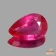 天然ルビー 0.41ct 【非加熱】モザンビーク 鑑別付 