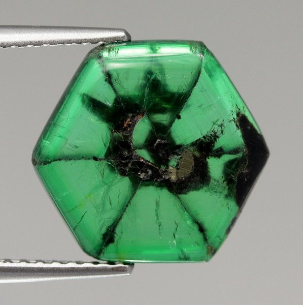 天然トラピッチェエメラルド 3.76ct 【美色グリーン】 コロンビア