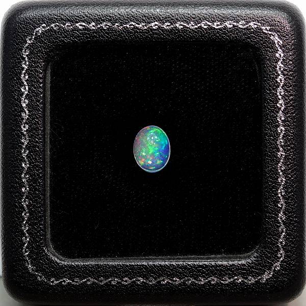 天然ウォーターオパール 1.38ct 【美遊色】 メキシコ