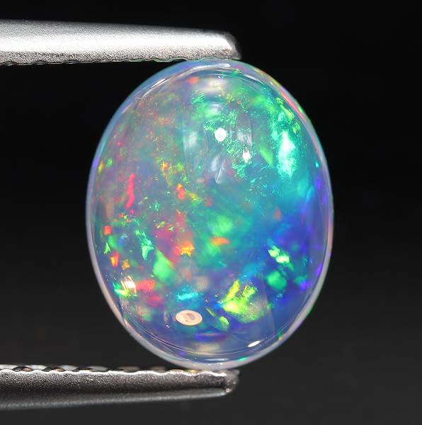 天然ウォーターオパール 1.38ct 【美遊色】 メキシコ
