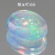 天然ウォーターオパール 1.38ct 【美遊色】 メキシコ
