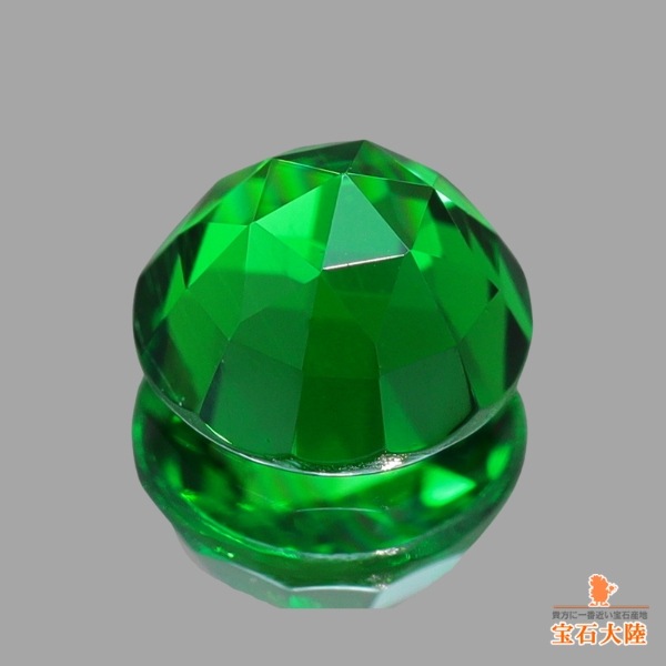 天然ツァボライトガーネット 0.34ct 【ローズカット】 タンザニア