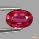 天然ルビー 0.54ct 【非加熱】モザンビーク 鑑別付 