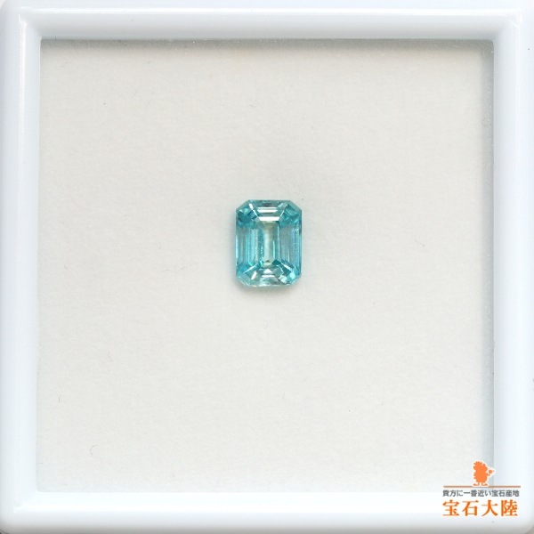 天然ジルコン 2.55ct 【煌めくブルー】 カンボジア