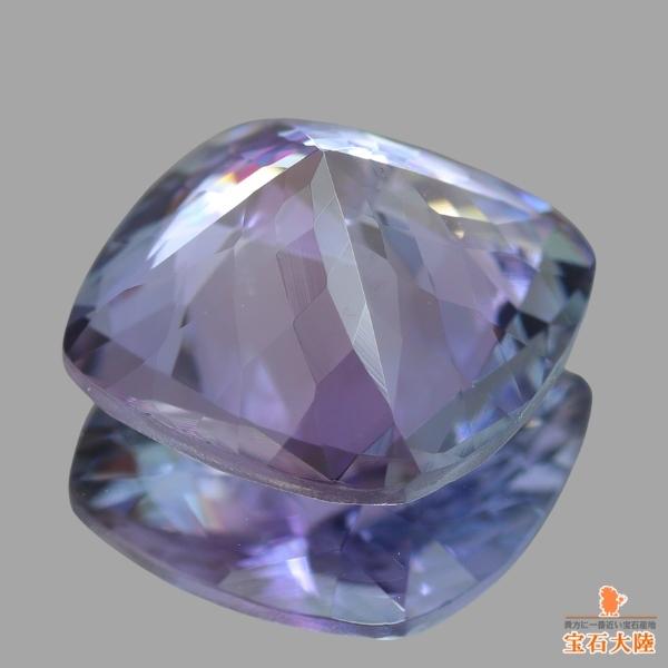 天然ゾイサイト 3.37ct 【煌めくマルチパープル】 タンザナイト NN