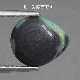 天然ブラックオパール 1.84ct【ネオングリーン美遊色】ペアシェイプ