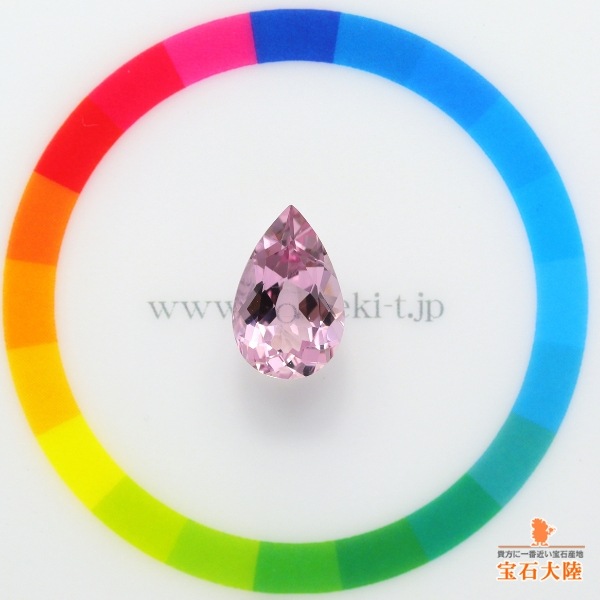 天然モルガナイト 3.82ct 【エレガントなピンク】 ナイジェリア