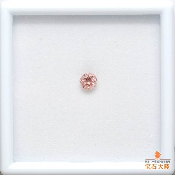 天然サンストーン 0.35ct 【タンザニア】 ラウンド