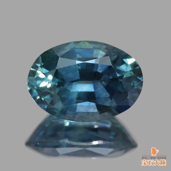 天然サファイア 0.58ct 【グレイッシュブルー】 モンタナ