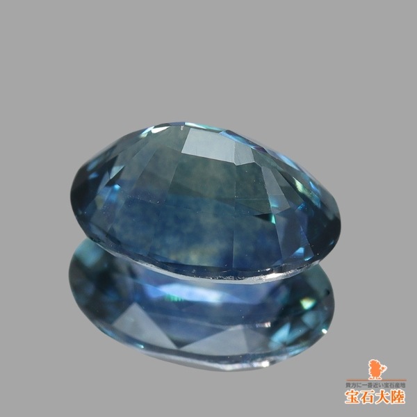 天然サファイア 0.58ct 【グレイッシュブルー】 モンタナ
