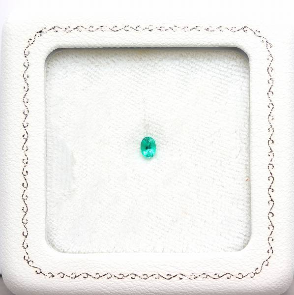 パライバトルマリンブラジル産 0.18ct グリニッシュブルー パライバトルマリンブラジル産 0.18ct グリニッシュブルー