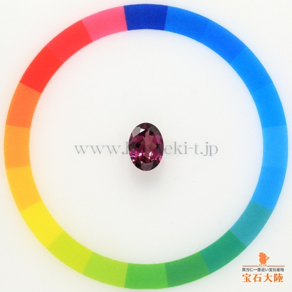 天然ロードライトガーネット 1.23ct 【モザンビーク】