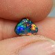 天然ブラックオパール 0.68ct 【レッドマルチ】高品質