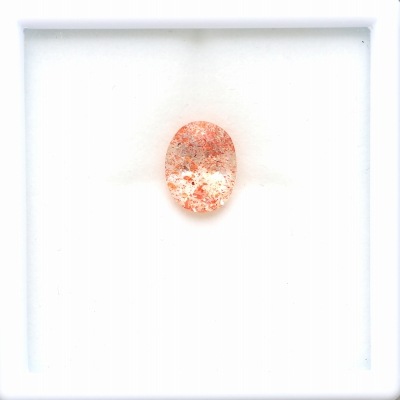 天然サンストーン 3.27ct 【キラキラオレンジ】 タンザニア