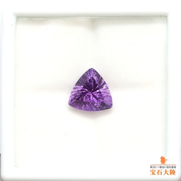 天然アメシスト 4.22ct 【アメリカンカット】 ウルグアイ