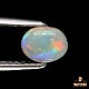 天然オパール 0.45ct【オレンジ遊色】 ライトニグリッジ