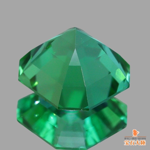 天然トルマリン 1.35ct 【アッシャーカット】 美品 ブラジル