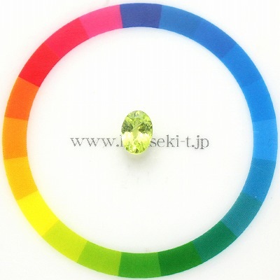 天然クリソベリル 0.94ct 【パロットイエロー】