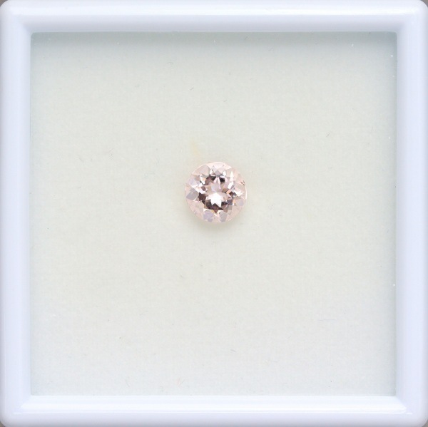 天然モルガナイト 1.10ct 【ライトピンク】 ラウンド 天然モルガナイト 1.10ct 【ライトピンク】 ラウンド