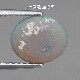 1.40ct天然ブラックオパール【鮮やかグリーンマルチ美遊色】