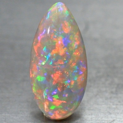 天然オパール 3.25ct 【びっしりオレンジレッド】 ライトニングリッジ