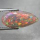 天然オパール 3.25ct 【びっしりオレンジレッド】 ライトニングリッジ