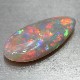 天然オパール 3.25ct 【びっしりオレンジレッド】 ライトニングリッジ