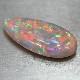 天然オパール 3.25ct 【びっしりオレンジレッド】 ライトニングリッジ