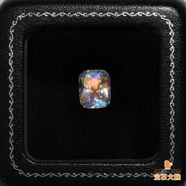 天然アンデシンラブラドライト 4.58ct 【レインボー】美品