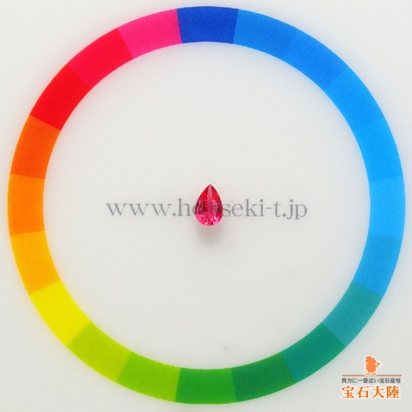 天然スピネル 0.22ct 【美発色ピンク】 ミャンマー