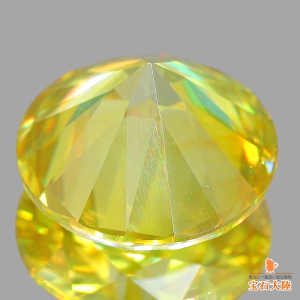 ⭐︎天然石　スファレライト　オーラ　卵 天然スファレライト 6.32ct 【輝くラウンドカット】11mm スペイン