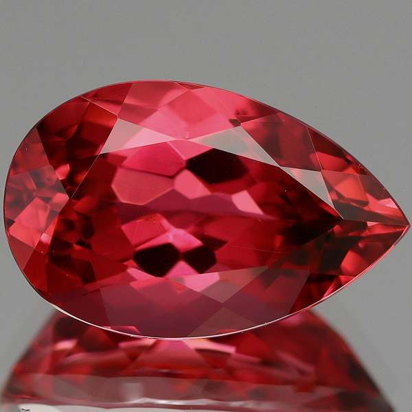 天然トルマリン 2.31ct 【ルベライト】 美発色 日独ミニ鑑別付